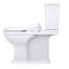 Toilette allongée à fixation au sol deux pièces WASHLET de 1,28 GPF (avec siège inclus)