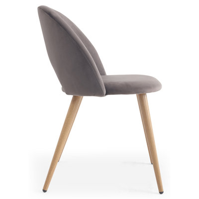 Shorehamby 46cm H Velvet Upholstered Side Chair