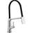 Pivotal Single Handle Exposed Hose Kitchen Faucet-32925676