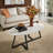 Kashlee Glossy Sintered Stone Coffee Table-1618592088