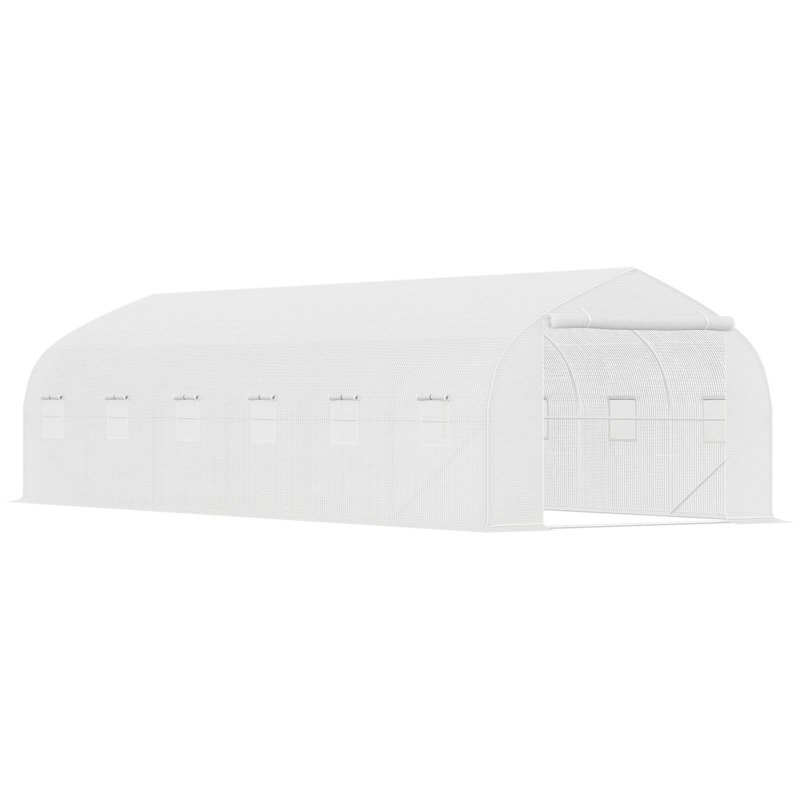 Mini serre Outsunny l 9,5 pi x P 25 pi