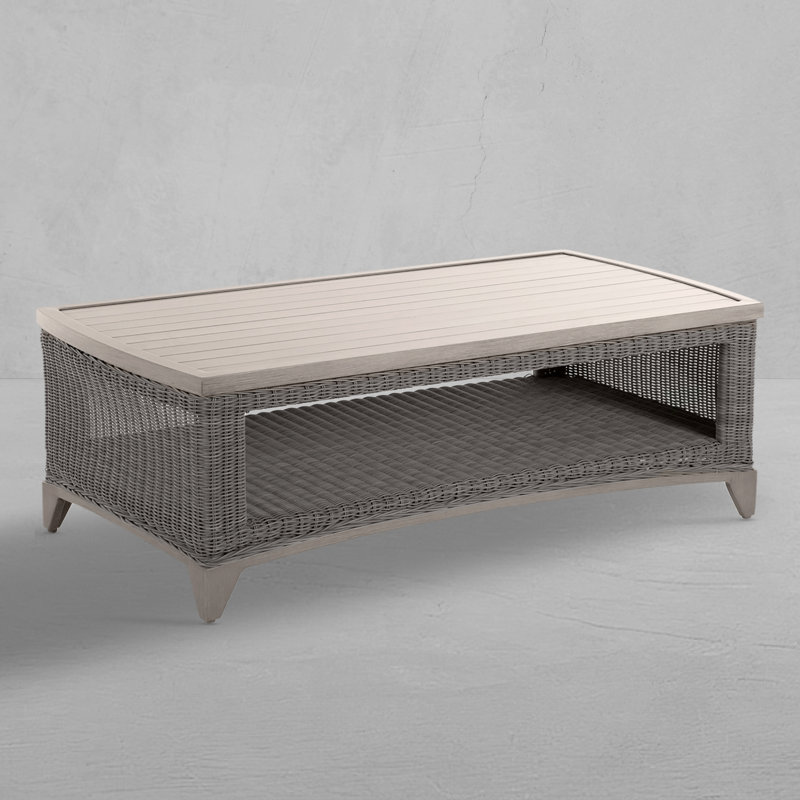 Astoria Outdoor Coffee Table, Oyster