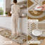 Tapis de cuisine géométriques lavables antidérapants