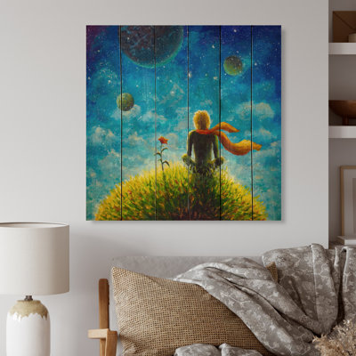 Petit Prince - peinture sur toile