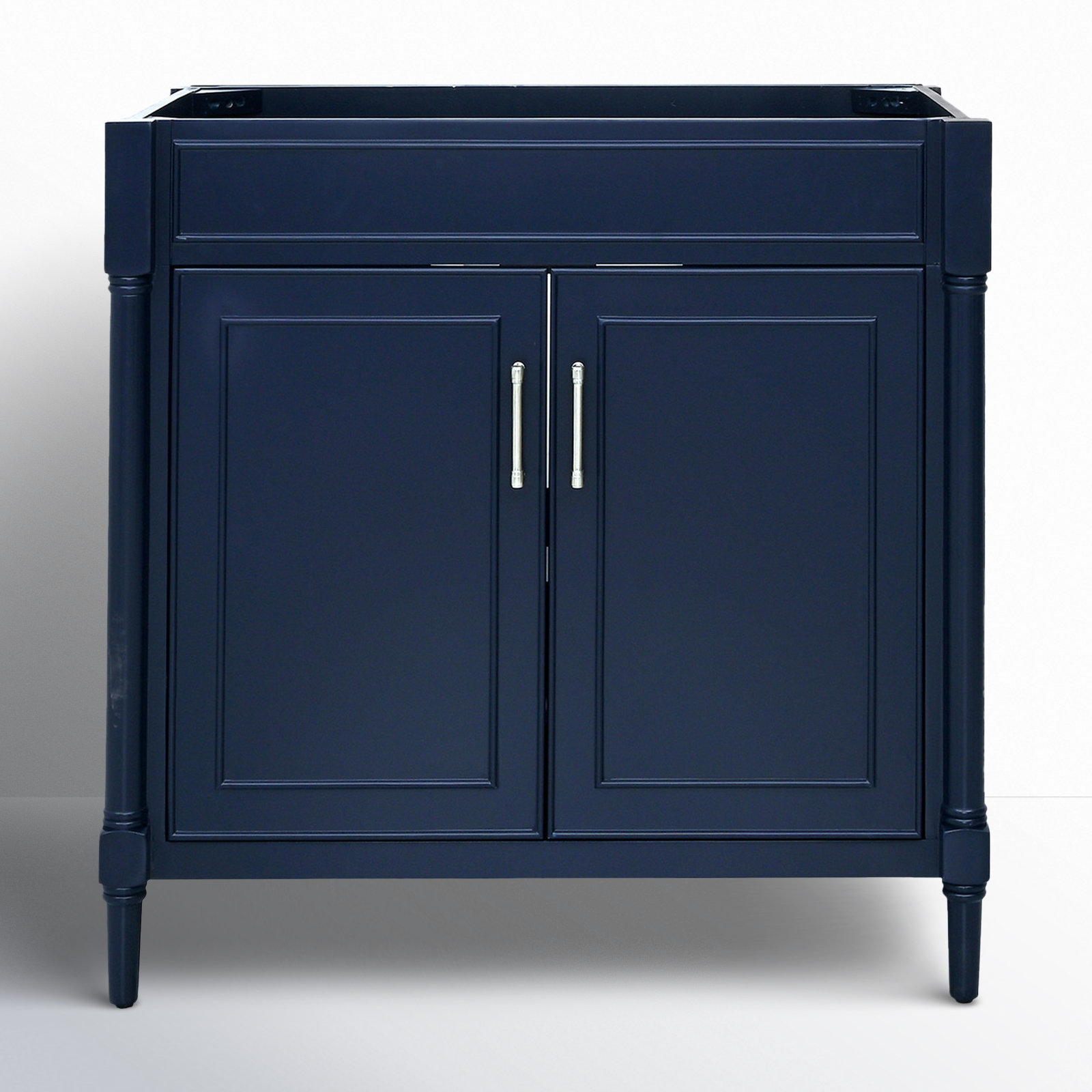 Addison 36'' Single Bathroom Vanity Base, Navy Blue