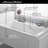 Evolution 72'' x 36'' Soaking Acrylic Bathtub-116415846