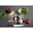 Corgi Fall Kitchen Pumpkins Glass Cutting Board Large