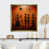 Gold Single Picture Framed