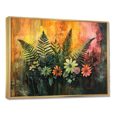 Donton - Floral Canvas Art Print