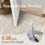 Tapis beige Artisanal rétro lavable à la machine et antidérapant-2101653906-2101653908