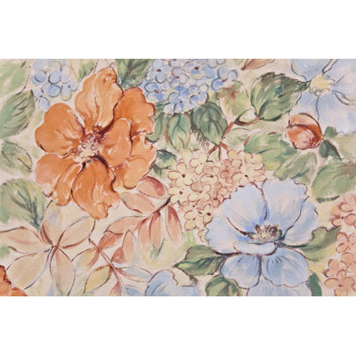Floral Pattern - Wrapped Canvas Print