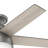 46" Anslee 5 - Blade LED Flush Mount Ceiling Fan with Pull Chain and Light Kit Included-17799250