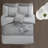 Embroidered Grey Cal King Comforter Set - 8 Pieces