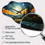 Horloge murale Vangogh The Swaying Cypress III - Vangogh-106025520