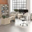 Bureau d'ordinateur et armoire de rangement basse avec portes et tablettes Bush-103146545