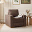 Fauteuil d'appoint carré rembourré-1812067011