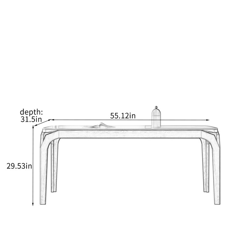 Kempf, 29.53"H x 55.12"L x 31.5"W