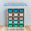 Bacs de rangement en plastique ECR4Kids-59602021