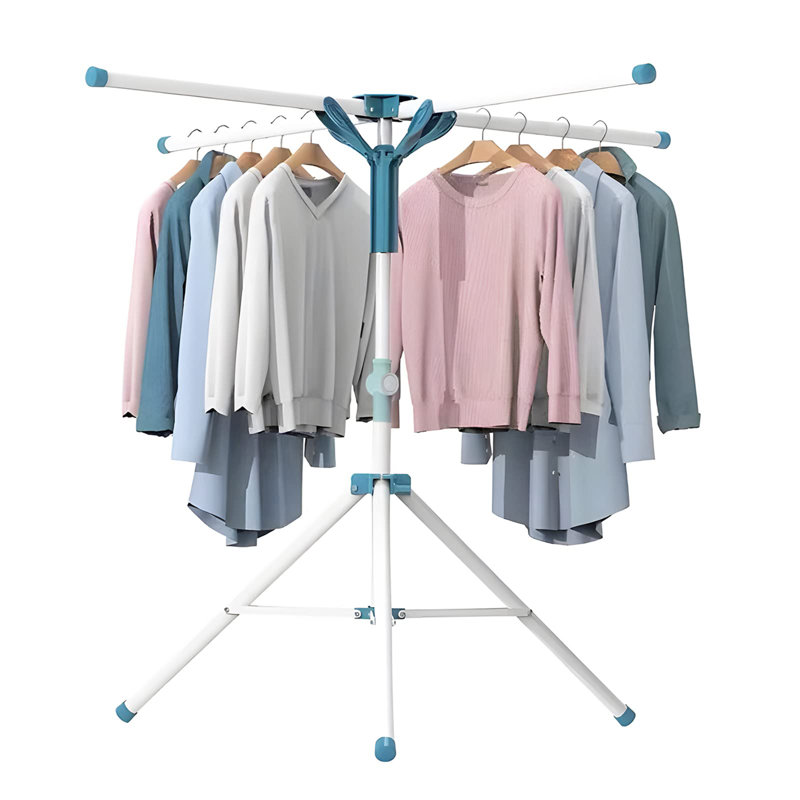 Séchoir à linge trépied pliant pour l'intérieur