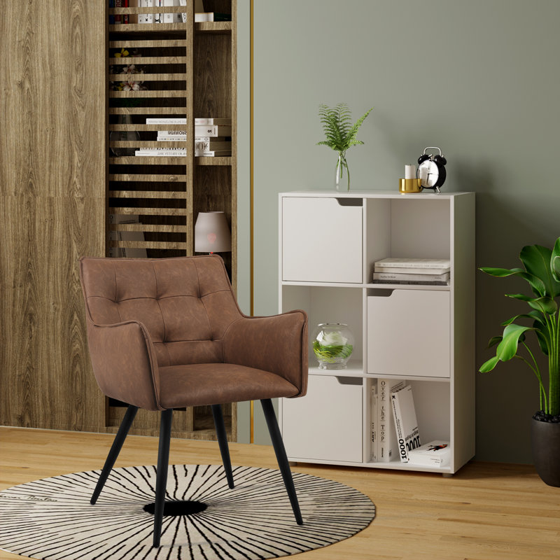 Matteoli 46.5cm H Upholstered Armchair, Brown