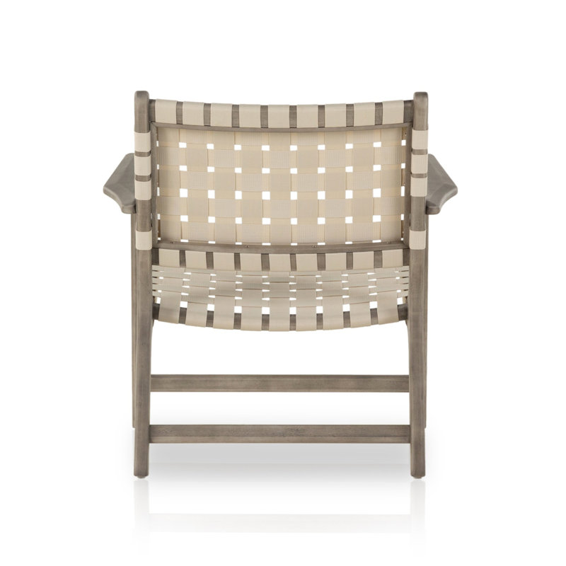 Jevon Outdoor Lounge Chair, Gray