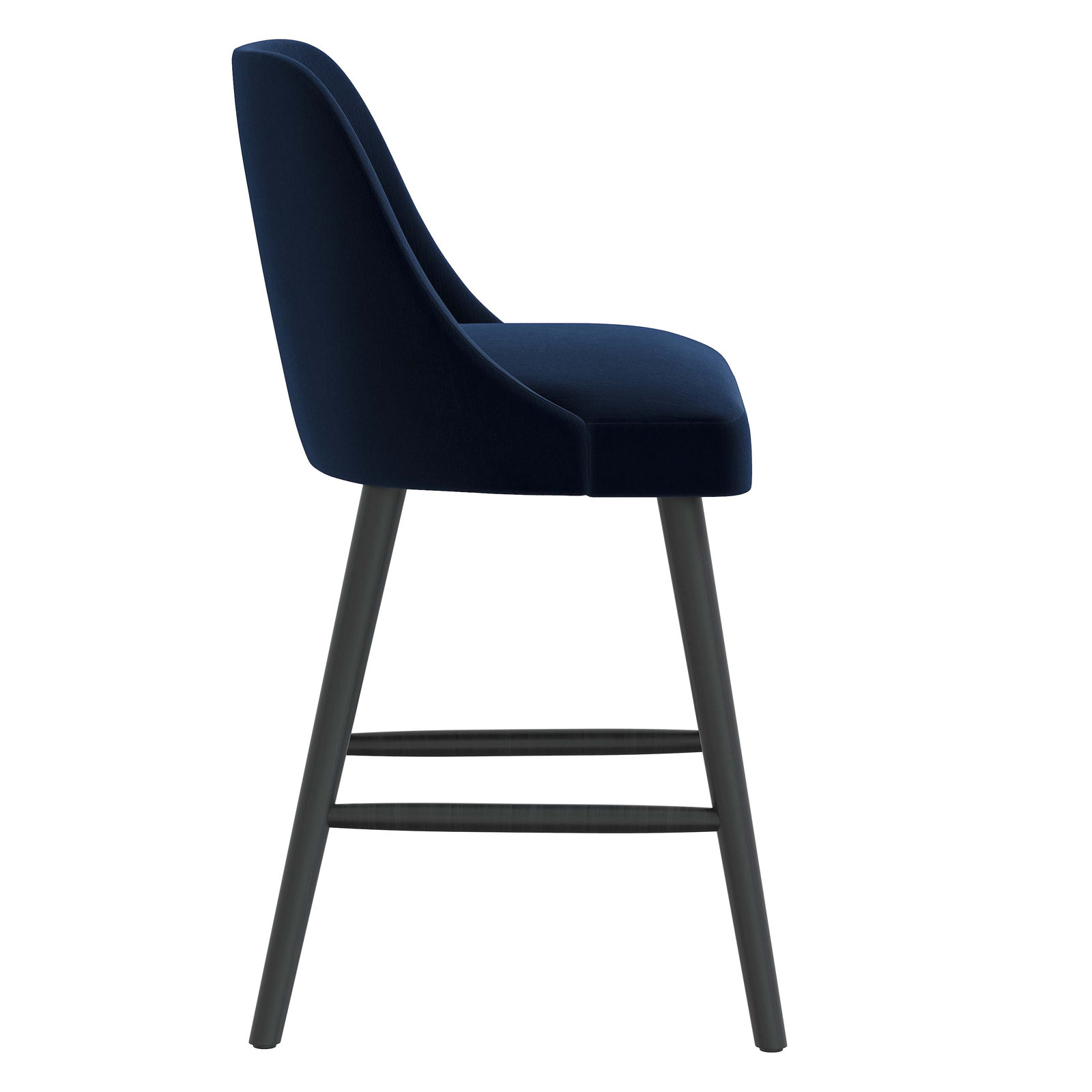 Gallie Bar and Counter Stool, Counter Stool (25" Seat Height), Navy