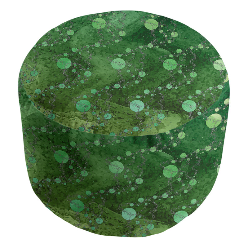 Repose-pieds Avicia, Vert forêt / vert menthe / blanc