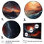 Rêves de galaxie astronomique orange gris-791541967-791541966