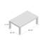 Parsons Coffee Table-33345576