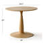 39.5"/34.5" Round Pedestal Dining Table-231708287
