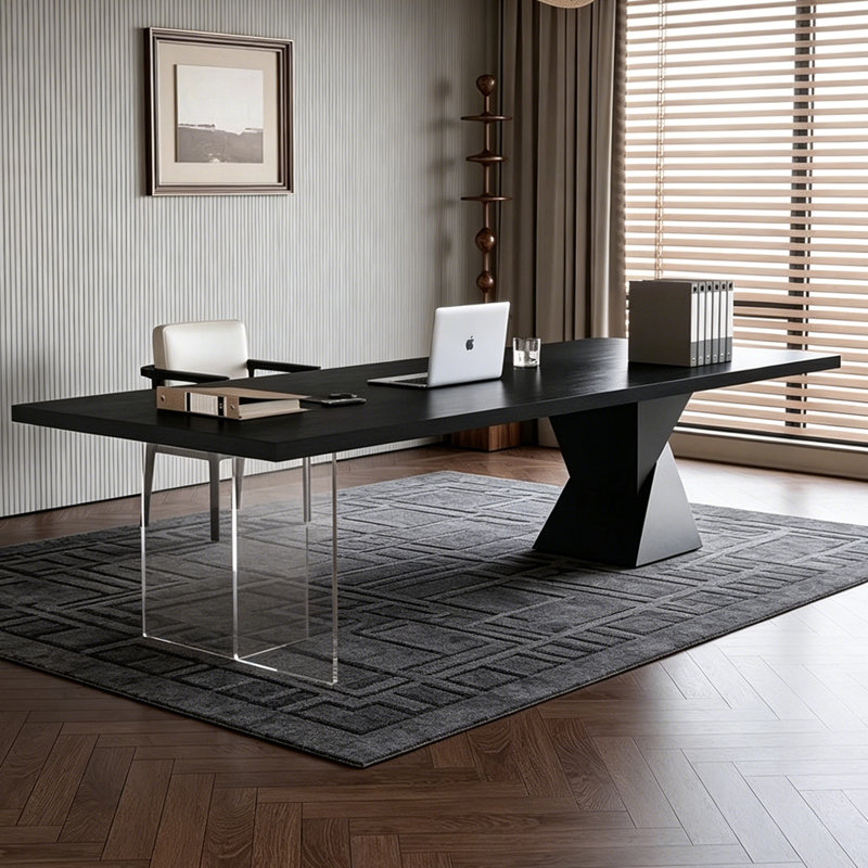Bureau haut de gamme, H 29,53 po x l 78,74 po x P 31,5 po