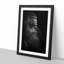 Silverback Gorilla Portrait in Abstract - Picture Frame Graphic Art Print-55764486-55764492