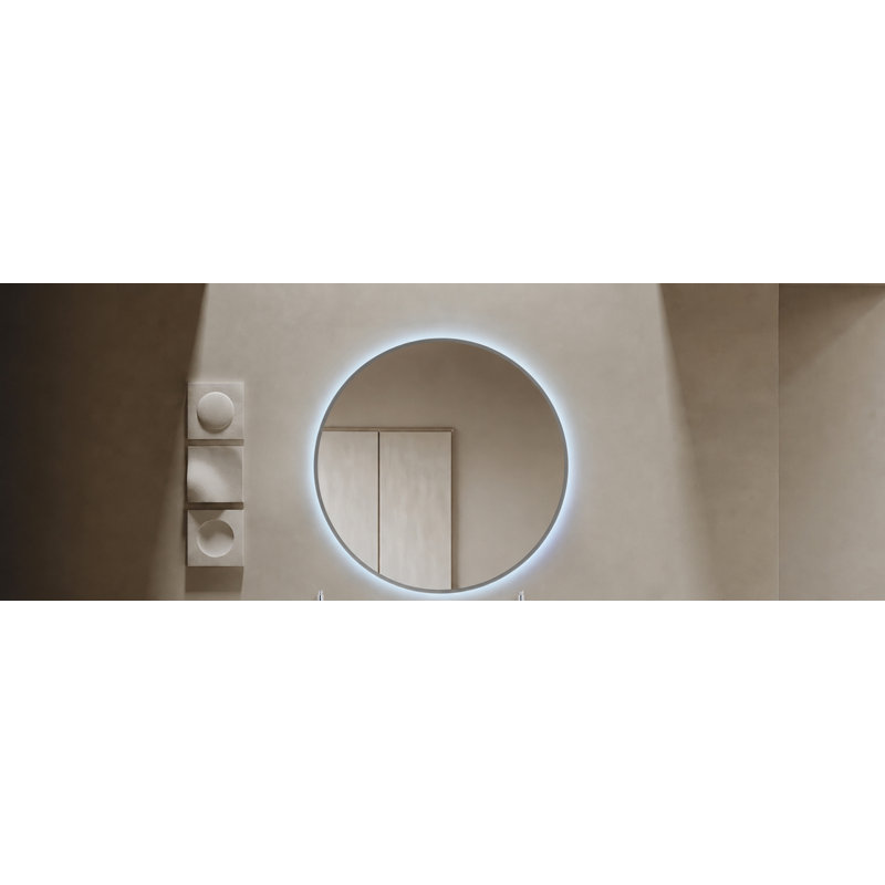 Infinity Round Lighted Mirror
