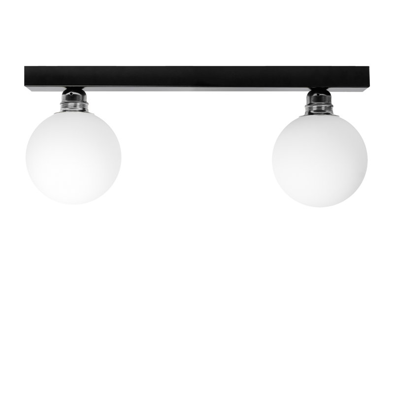 Ruithero 48cm 2 -Light Track Kit, Chrome/Black