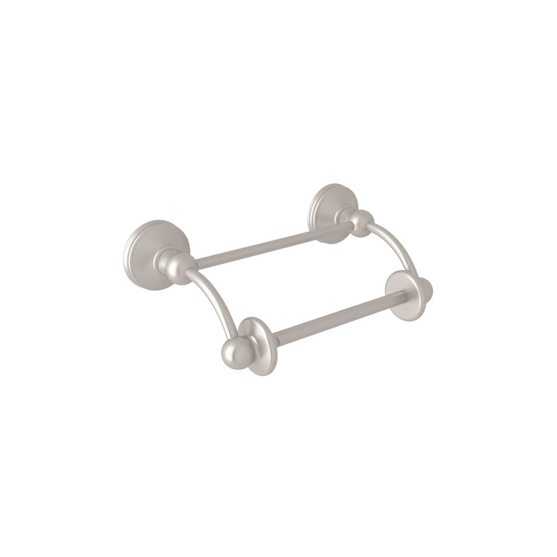 Ensemble de quincaillerie de salle de bain Perrin & Rowe Georgian 4, Nickel satiné