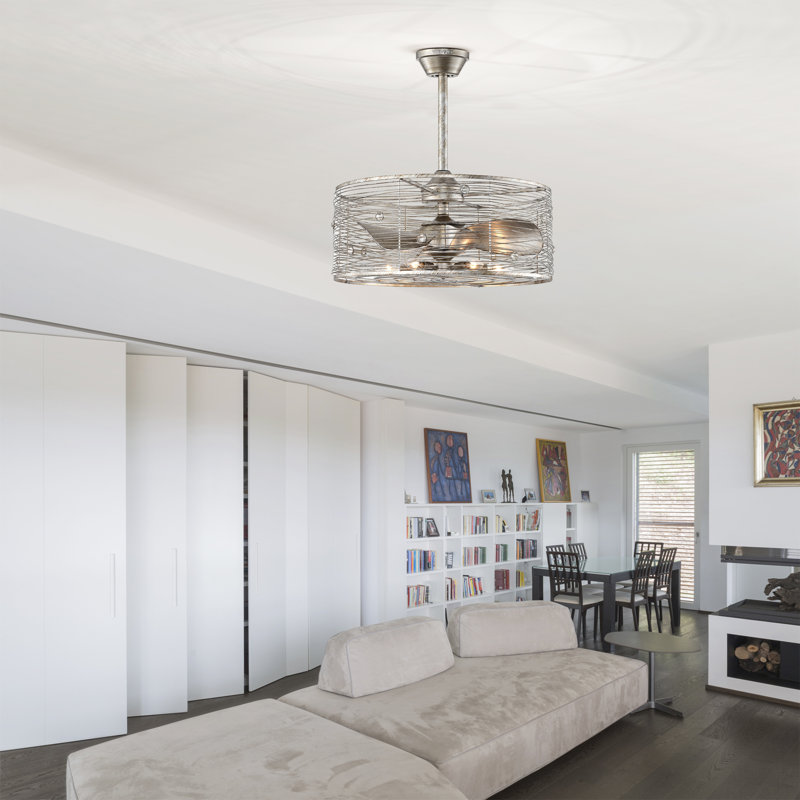Allard 20.2'' Ceiling Fan with Light Kit