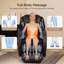 Fauteuil de massage brun F3 Zero-Gravity-129104655