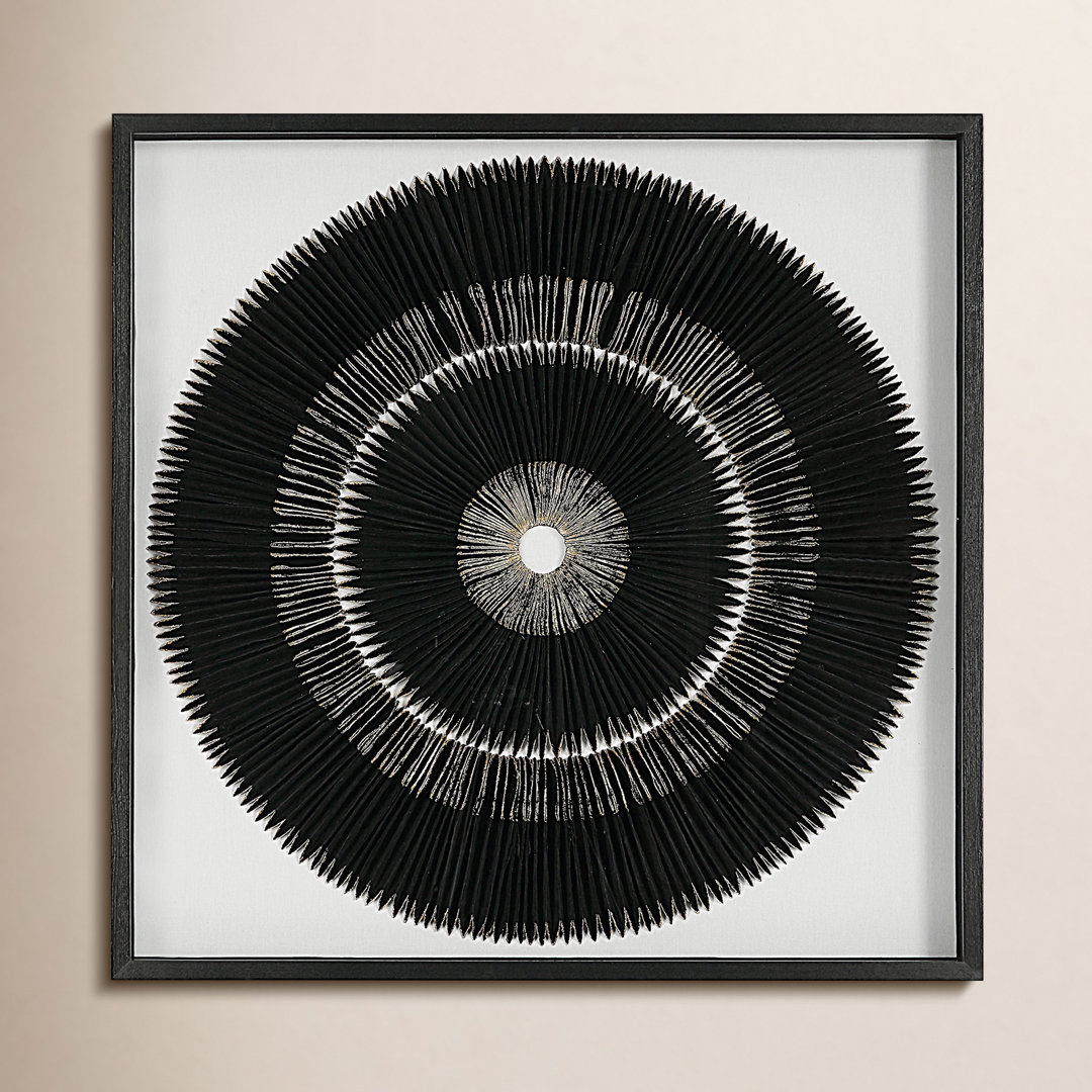 Bachir Handmade Modern Abstract Wall Decor on Solid Wood Birch Lane™