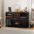 52"Bar Cabinet with Storage
