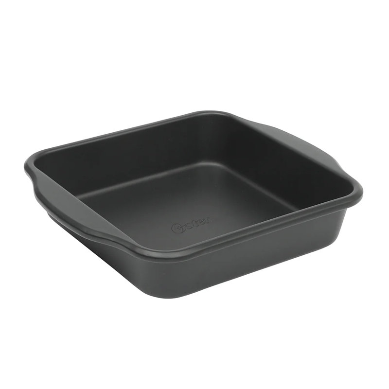 Oster Teston Matte Black 5-Piece Nonstick Carbon Steel Bakeware Set