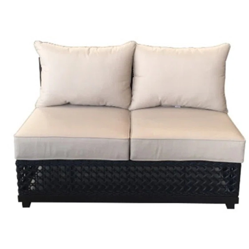 53.93'' Wide Rectangle Loveseat with Sunbrella® Cushions