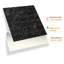 Aluminum Film Peel and Stick Field Tile Sticker 15cm W x 15cm L-416966945