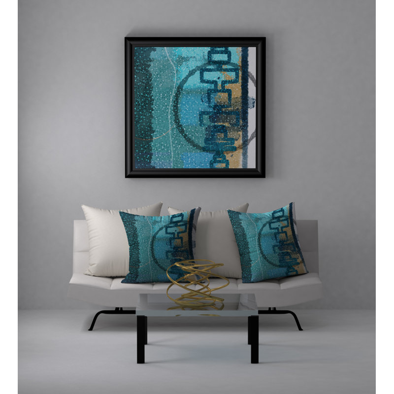 Housse de coussin carrée/insert, 18 po x 18 po