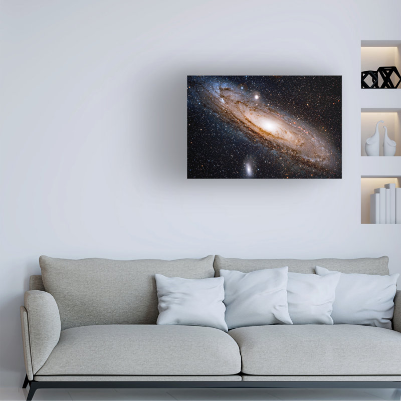 Art sur toile par David Dayag, H 22 po x l 32 po x P 2 po