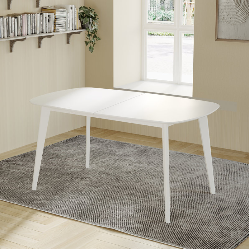 Table de salle à manger Neli, Blanc