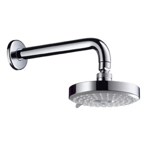 Raindance Air Three Jet Rain Shower Head, Chrome, 2.5 GPM