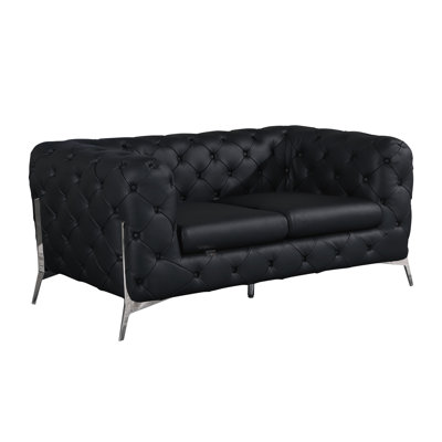 Causeuse en cuir 100% italien Global United