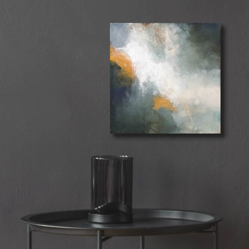 «Through The Mist» par Karen Hale, H 12 po x l 12 po x P 0,13 po