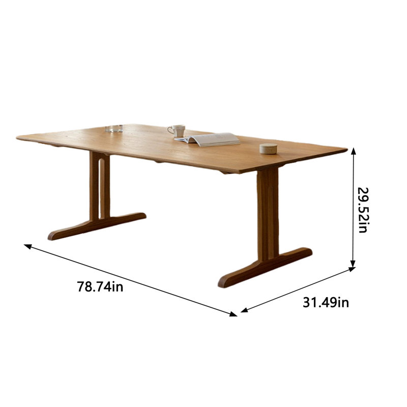 Table de salle à manger Stellaluna, L 31,49 po x L 78,74 po