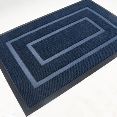 Non-Slip Geometric Doormat
